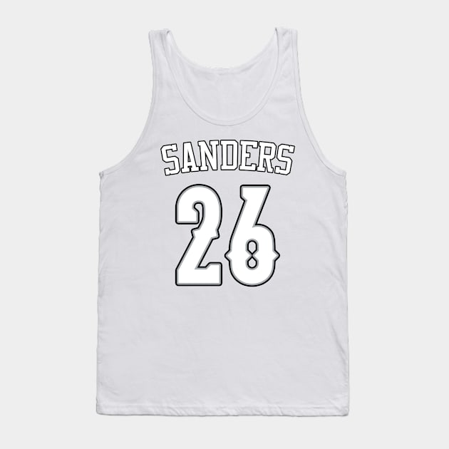 Miles Sanders Carolina Dots Tank Top by Cabello's